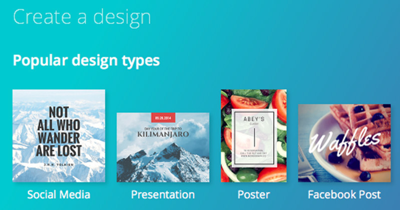 Create designs with Canva