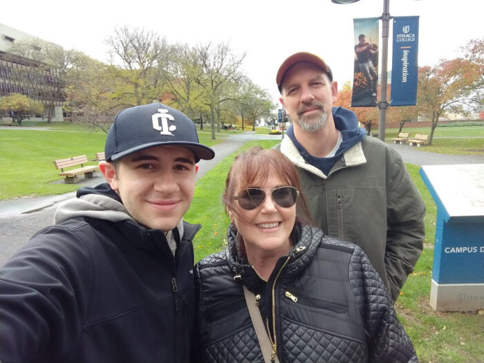 Dan and his parents