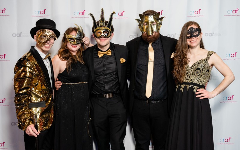 Akullian Team at the ADDYs 2023 at G.E. Theatre
