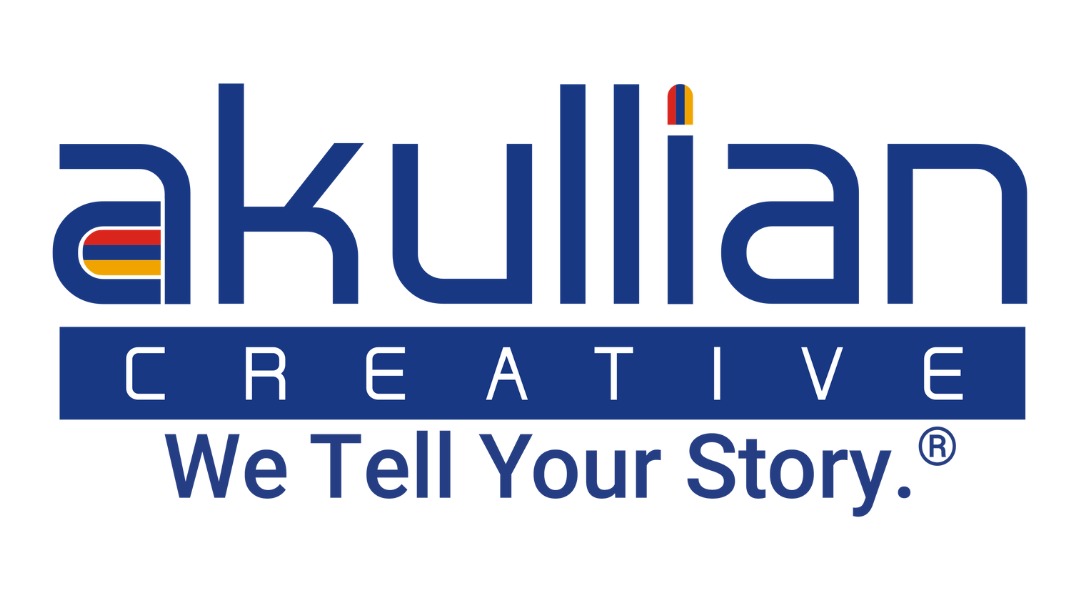 Akullian Creative Full Color Primary Logo with Tagline