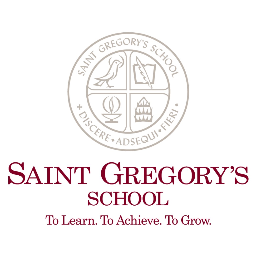 Saint Gregory's School Stacked Logo